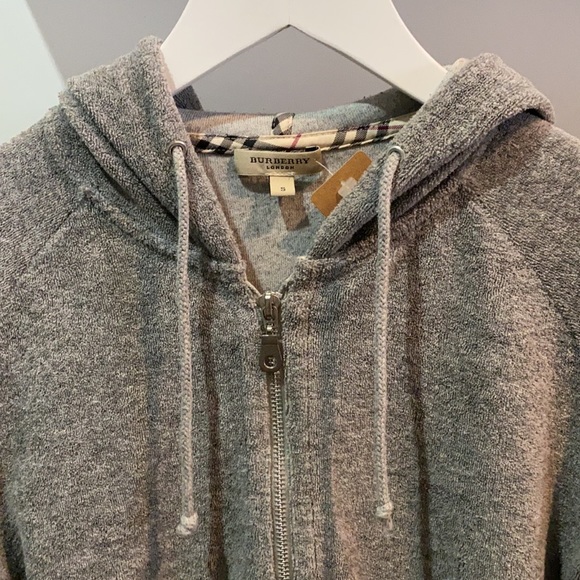 Burberry Terrycloth Zip-Up - Picture 3 of 3